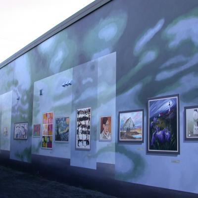 Circuit Mont-Joli:<br/> 8-La Fresque «Reflets d’ici et d’ailleurs», <span>2007</span>