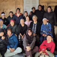 CRÉATION ON THE LAND groupe jeunes et ainées